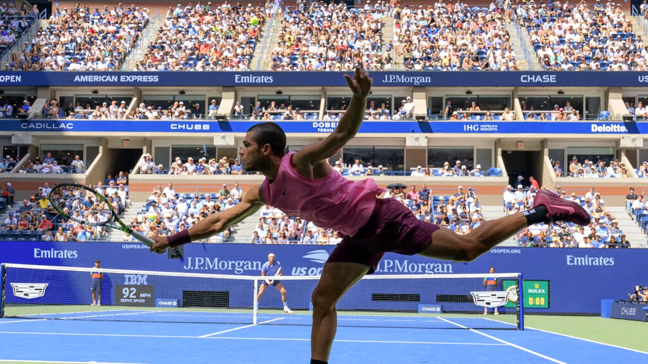 Carlos Alcaraz s-a calificat în semifinalele US Open după o victorie clară cu Jiri Lehecka