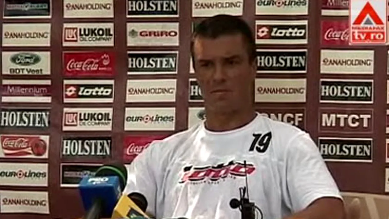 Pancu: Prefer campionatul în locul Cupei UEFA