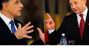 Discuţie tensionată Geoană - Băsescu pe tema dosarelor lui Năstase şi eventuala lor publicare