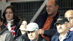 Traian Băsescu a asistat la derbiul Dinamo - Steaua