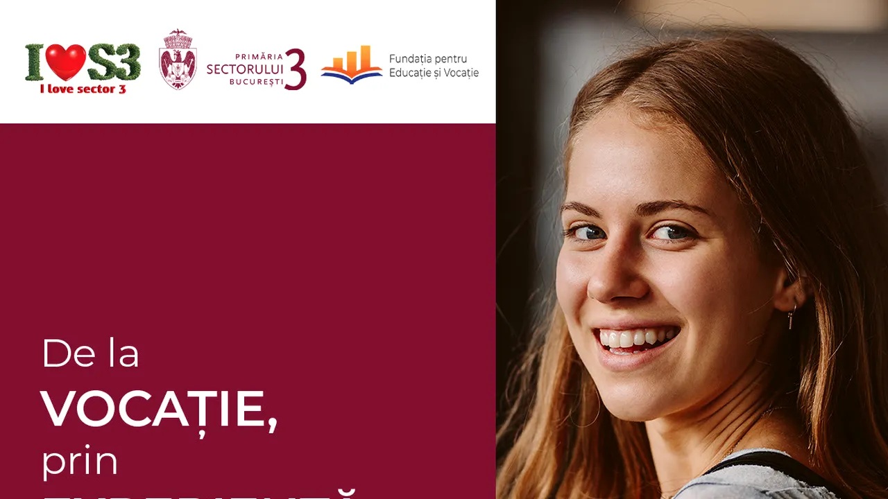La proiectul „De la VOCAŢIE, prin EXEPRIENŢĂ, la PERFORMANŢĂ” participă gratuit 52 de liceeni