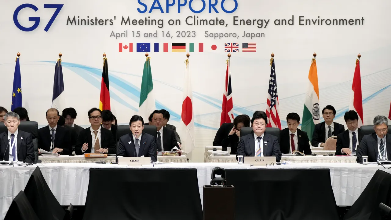 G7 a convenit să ceară reducerea consumului de gaze şi accelerarea energiei regenerabile