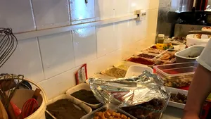FOTO | O raţă congelată cu tot cu pene şi produse expirate de un an, găsite la două terase de pe litoral