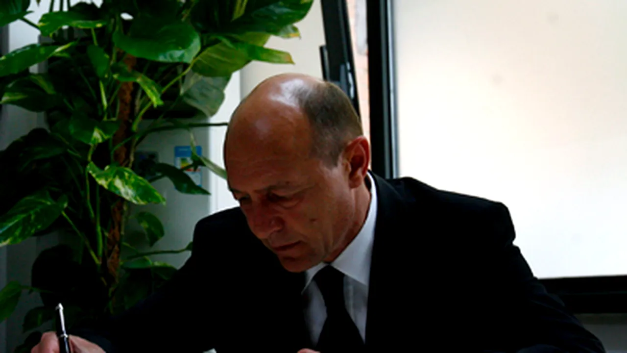 Băsescu i-a scris lui Geoană