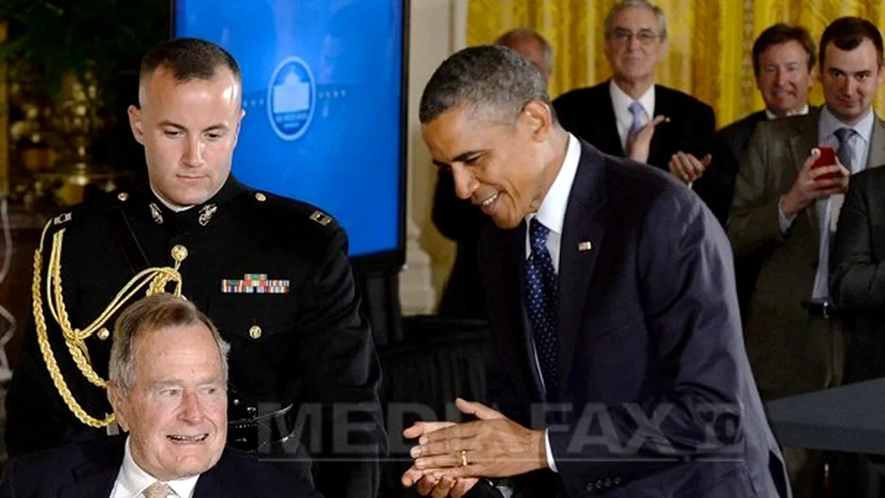 George H.W. Bush a devenit cel mai longeviv fost preşedinte din istoria Statelor Unite