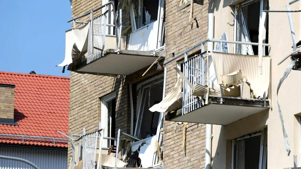 Explozie puternică în Suedia: Cel puţin 25 de persoane au fost rănite | FOTO