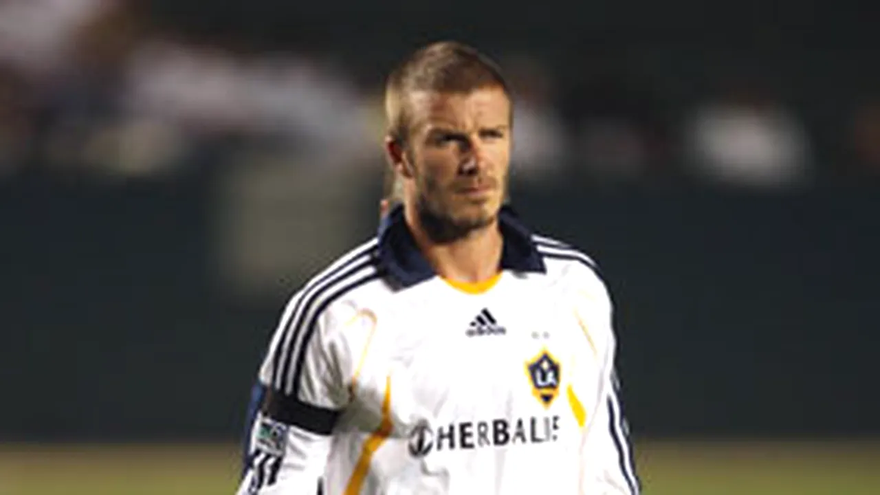 Beckham va fi indisponibil şase săptămâni