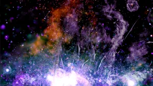 FOTO NASA a publicat o imagine spectaculoasă din centrul galaxiei Calea Lactee