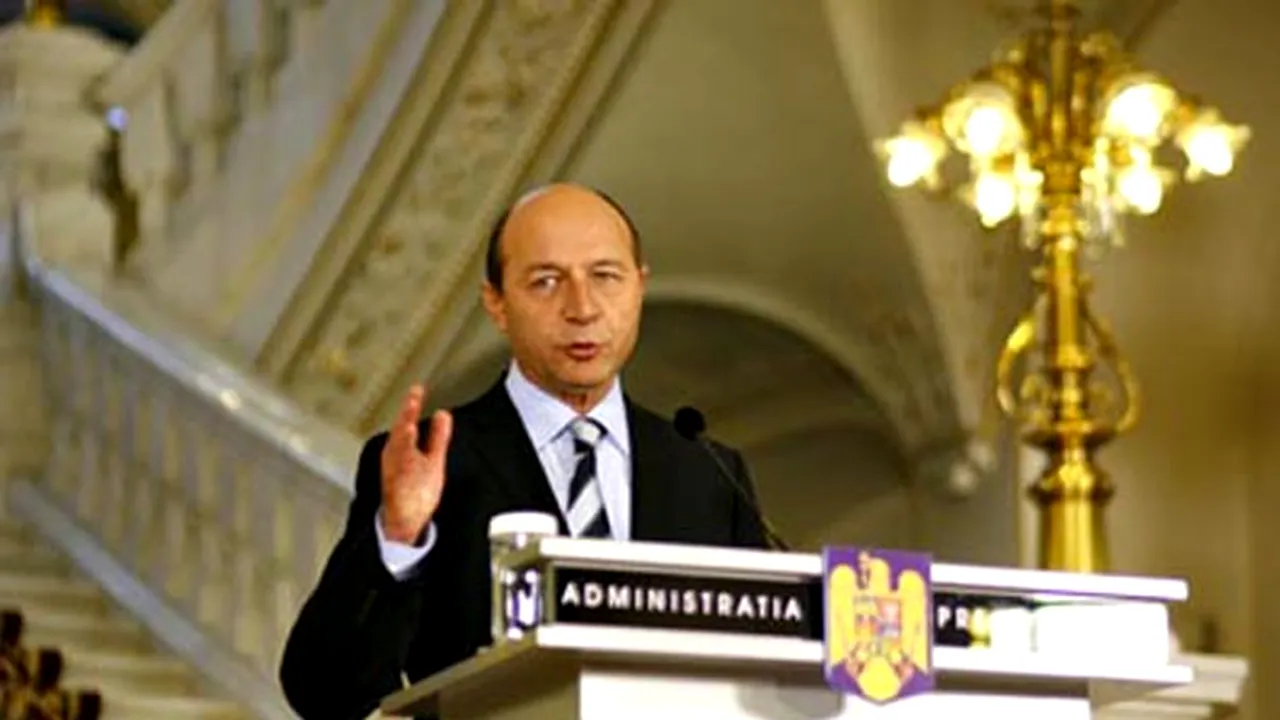 Băsescu: E obligatoriu ca în interiorul clasei politice să aibă loc o reconciliere