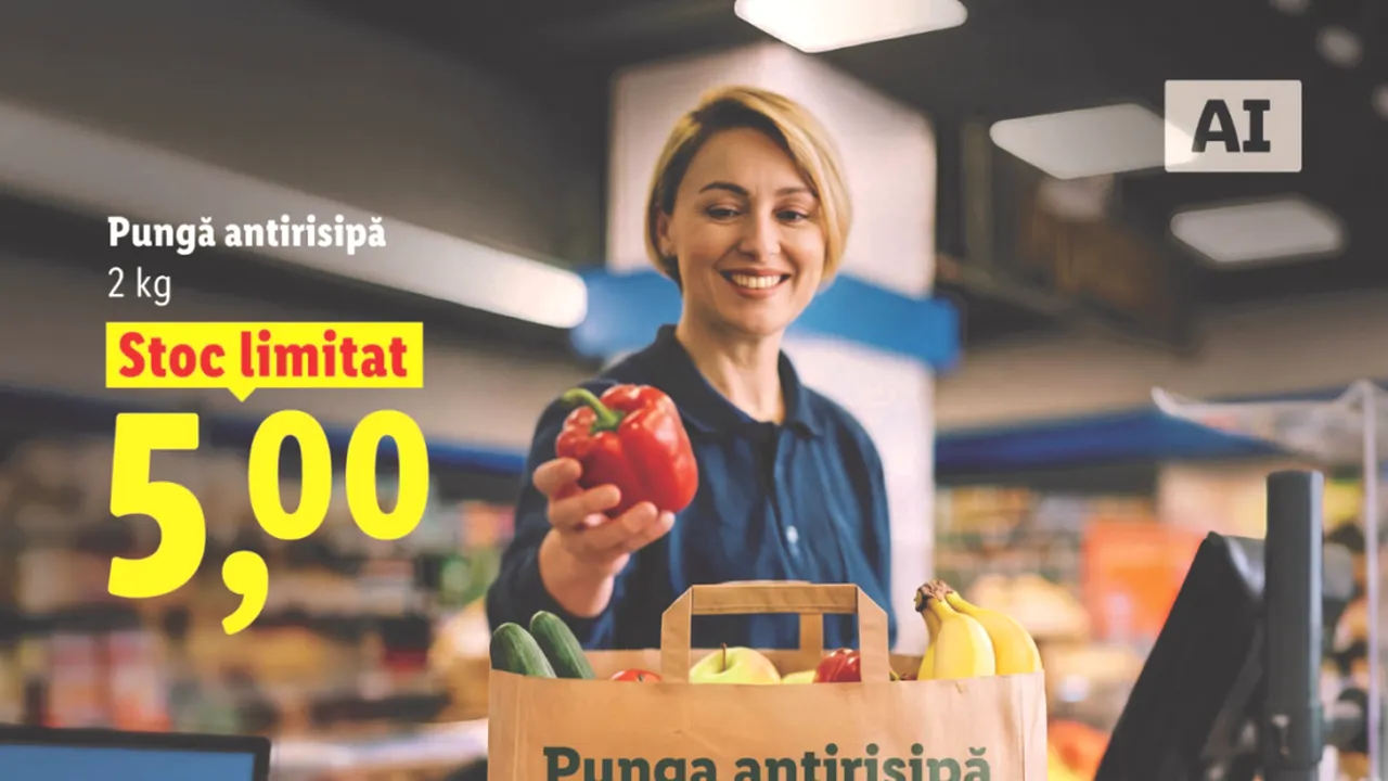 Un nou pas în plus în combaterea risipei alimentare: Lidl România introduce Punga antirisipă și oferă o nouă șansă fructelor și legumelor cu mici imperfecțiuni cosmetice