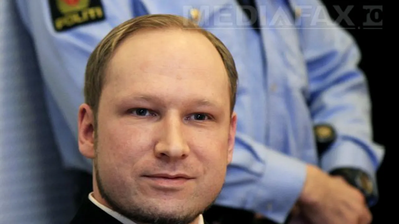 PROCESUL CRIMINALULUI DIN OSLO: Anders Behring Breivik compare în justiţie, acuzat de uciderea a 77 de persoane în iulie 2011