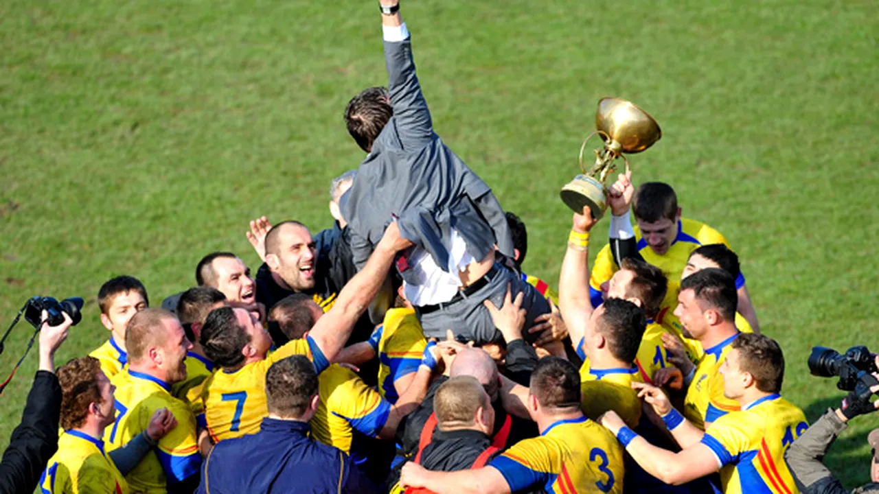 România - Georgia, scor 22-10 în Cupa Europeană a Naţiunilor la rugby - GALERIE FOTO