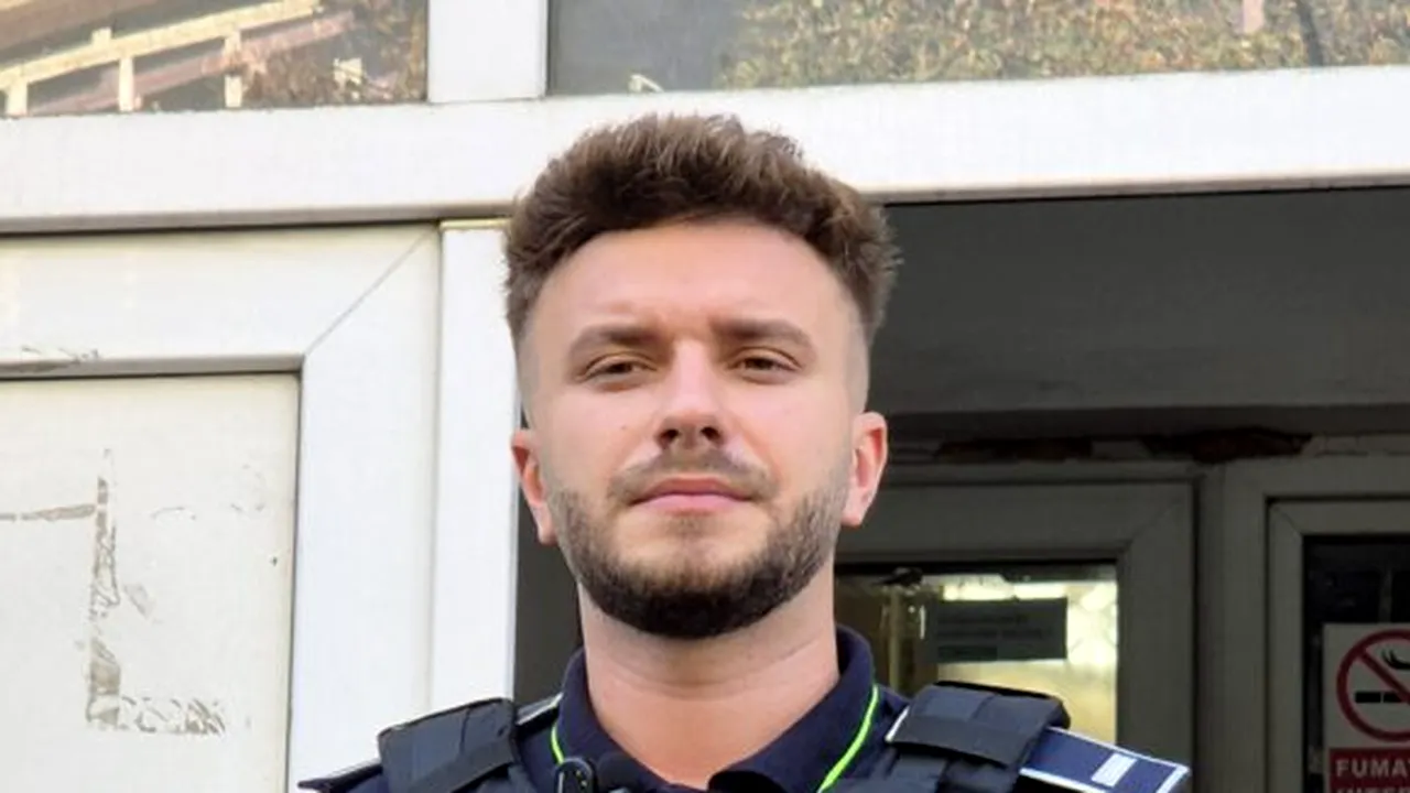 Andrei Jianu, polițistul care a intervenit în atacul rasist din Capitală asupra unui livrator străin, a fost premiat cu salariu de merit
