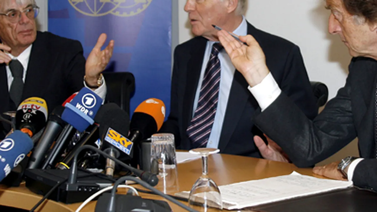 Acordul privind drepturile comerciale ale F1 şi regulamentul din 2010 a fost semnat