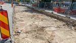 Posibile vestigii arheologice, descoperite pe un șantier din București. Lucrările au fost oprite