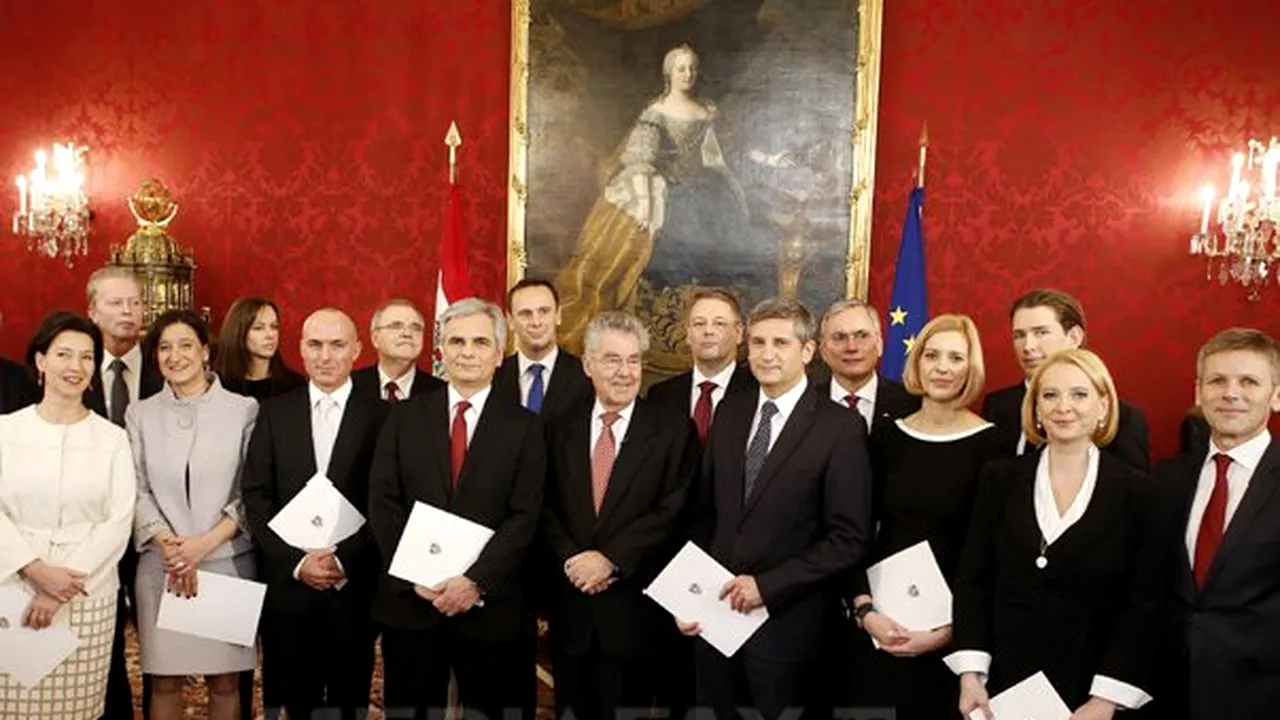 Noul Guvern de coaliţie din Austria a depus jurământul