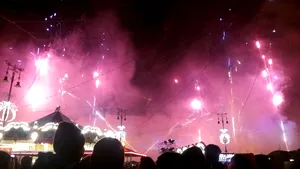 FOTO Aproximativ 10.000 de oameni, la spectacolul de Revelion din centrul Sibiului