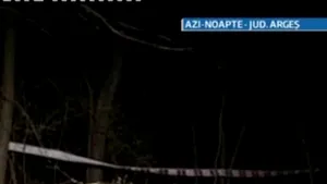 Un bărbat şi o femeie, găsiţi spânzuraţi într-o pădure de lângă Piteşti - VIDEO
