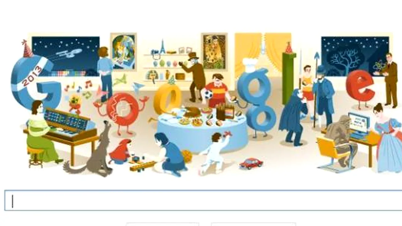 Mesajul Google de REVELION 2013