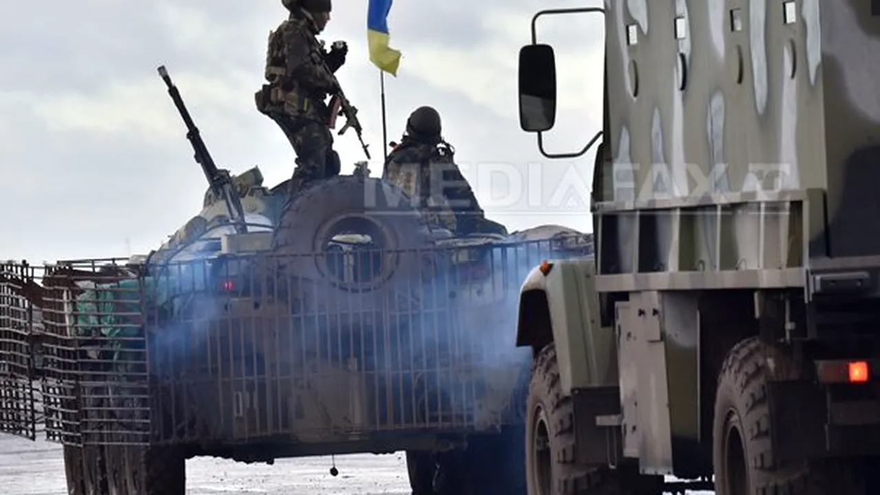 Doi militari ucraineni au fost ucişi în confruntări. State UE, inclusiv România, oferă asistenţă