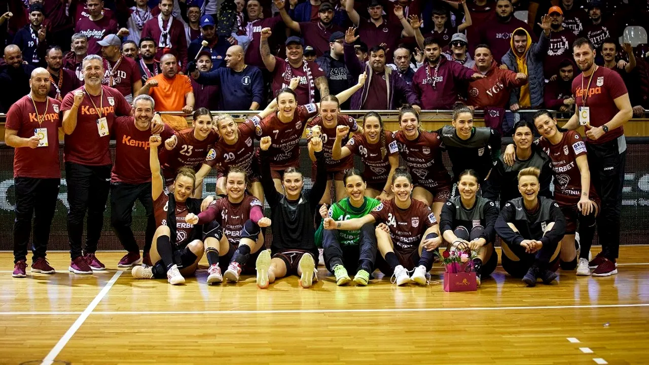 Rapid Bucureşti e noua campioană a României la handbal feminin