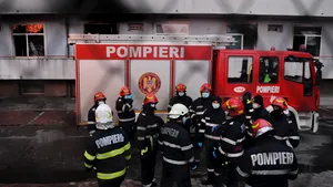 Pacient transferat la Spitalul” Victor Babeş”, în stare gravă, în urma incendiului de la Institutul ”Matei Balş”