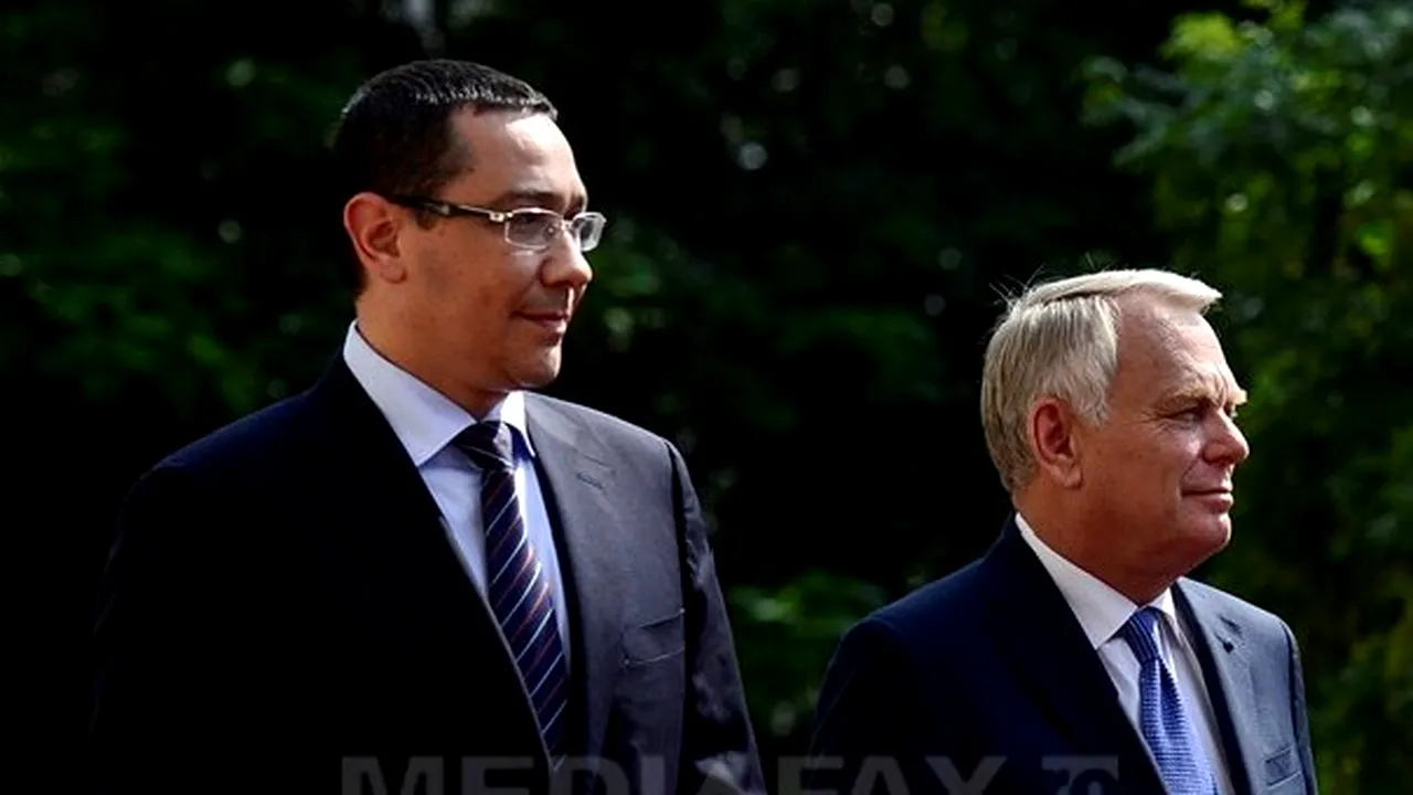 Premierul francez: Franţa exclude exploatarea gazelor de şist. Ponta: Asta cu gazele de şist nu mai traducem