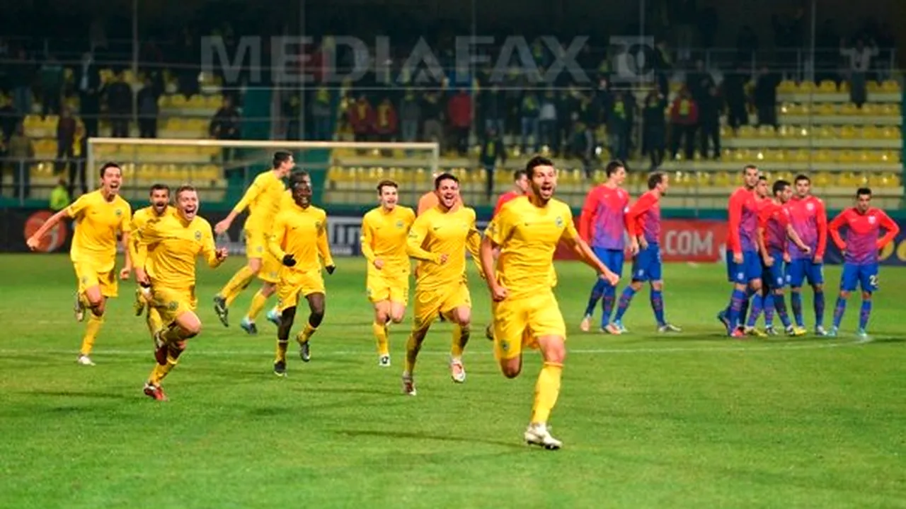 REZULTATE DIN CUPA ROMÂNIEI: Rapid, Dinamo, CFR s-au calificat în sferturi, Steaua şi Pandurii, eliminate