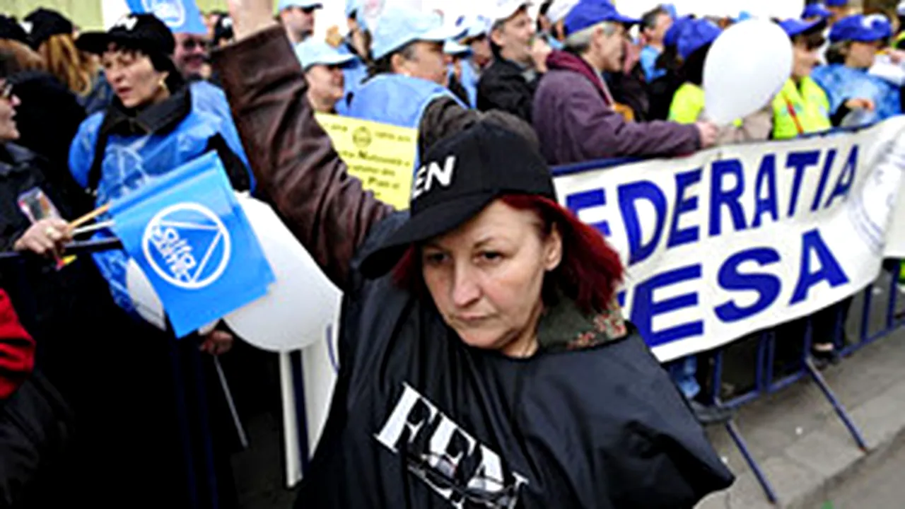 Romanian Public Sector Unionists Threaten Ample Protest In Bucharest