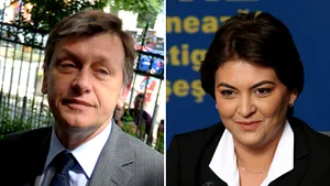 Crin Antonescu a cerut-o în căsătorie pe Adina Vălean