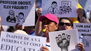 Protestatarii din Educație, așteptați să discute cu Daniel David