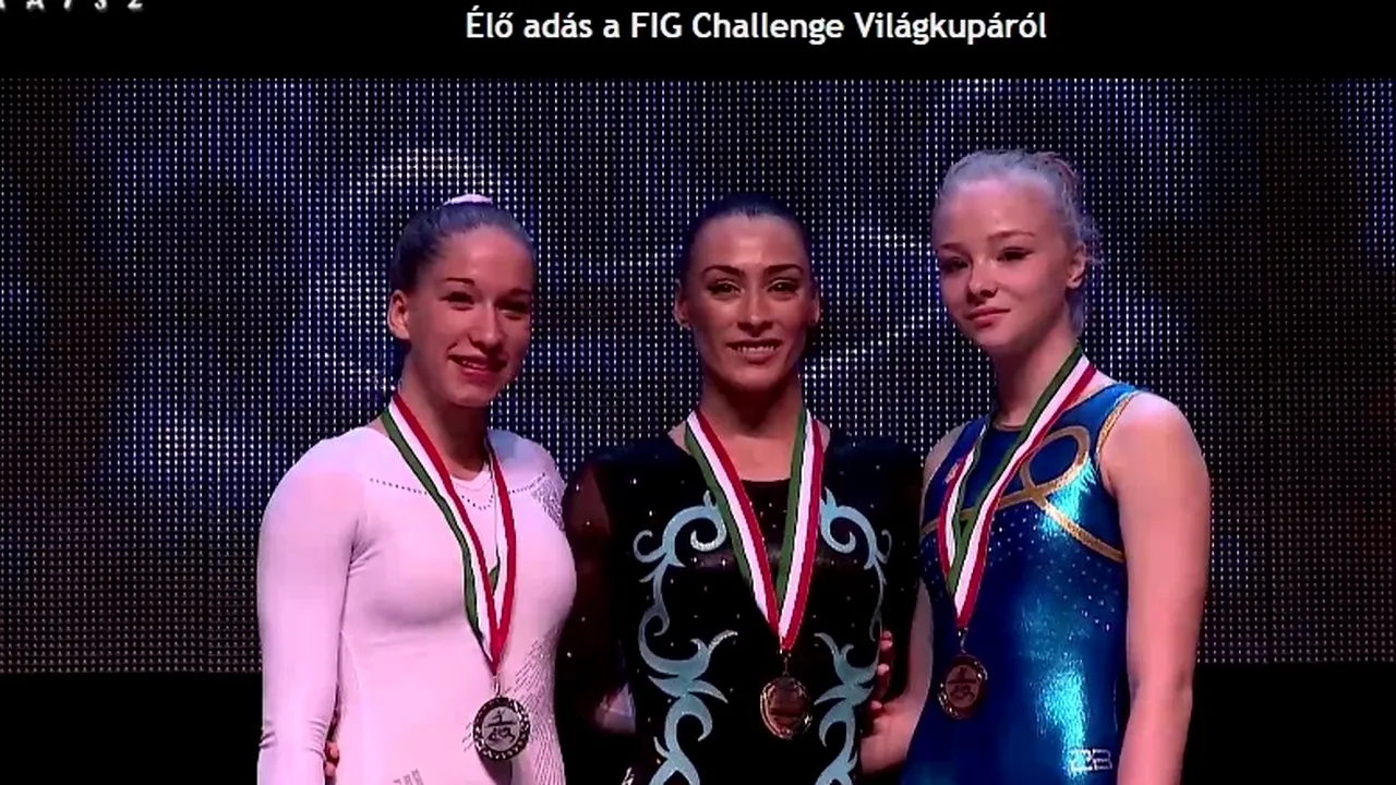 Cătălina Ponor şi Marian Drăgulescu, medalii de aur şi de argint la Cupa Mondială de la Szombathely