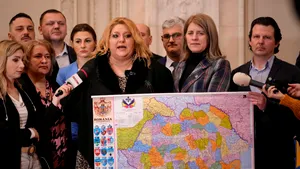 Diana Şoşoacă, boicotată de jurnalişti la o conferinţă de presă / Lidera SOS a agresat verbal mai mulţi jurnalişti 
