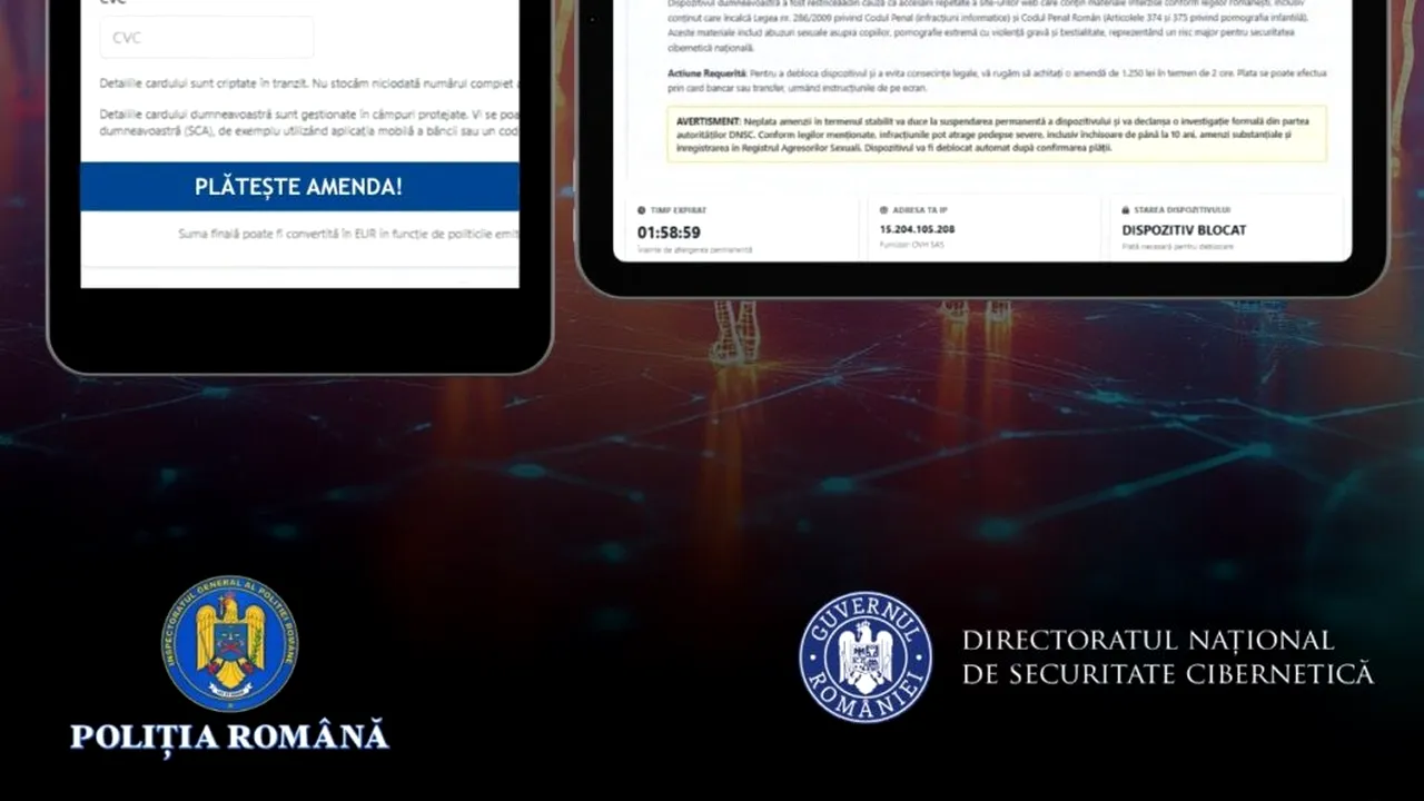 Nou tip de înșelătorie online: Victimele sunt amenințate cu închisoarea