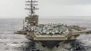 VIDEO Statele Unite trimit încă un portavion în largul Peninsulei Coreea