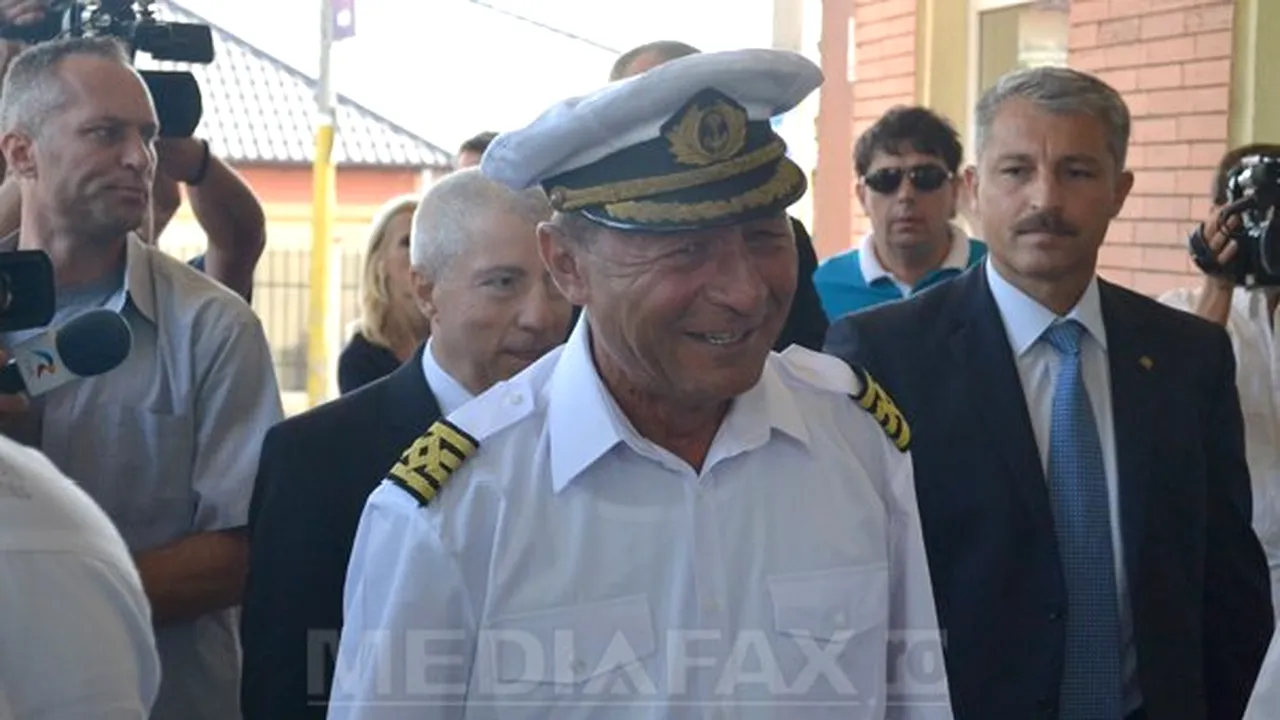 Brevetul de comandant de navă al lui Băsescu, reconfirmat: Pentru mine nu poate fi ceva spectaculos -VIDEO