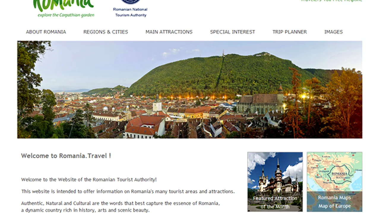 România va avea un portal oficial de turism. Ce informaţii va conţine romania.travel