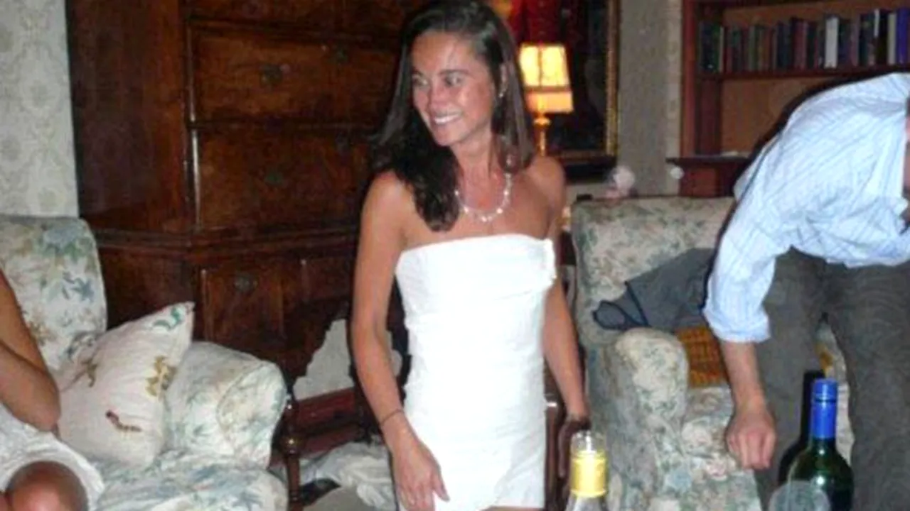 Pippa Middleton, într-o rochie de mireasă din hârtie igienică