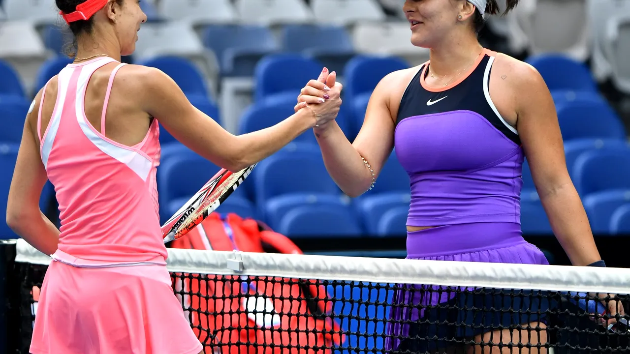 Mihaela Buzărnescu, eliminată de Bianca Andreescu de la Australian Open în trei seturi