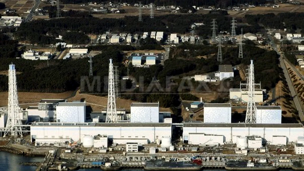 O spărtură s-a creat în acoperişul provizoriu al reactorului 1 al centralei nucleare de la Fukushima