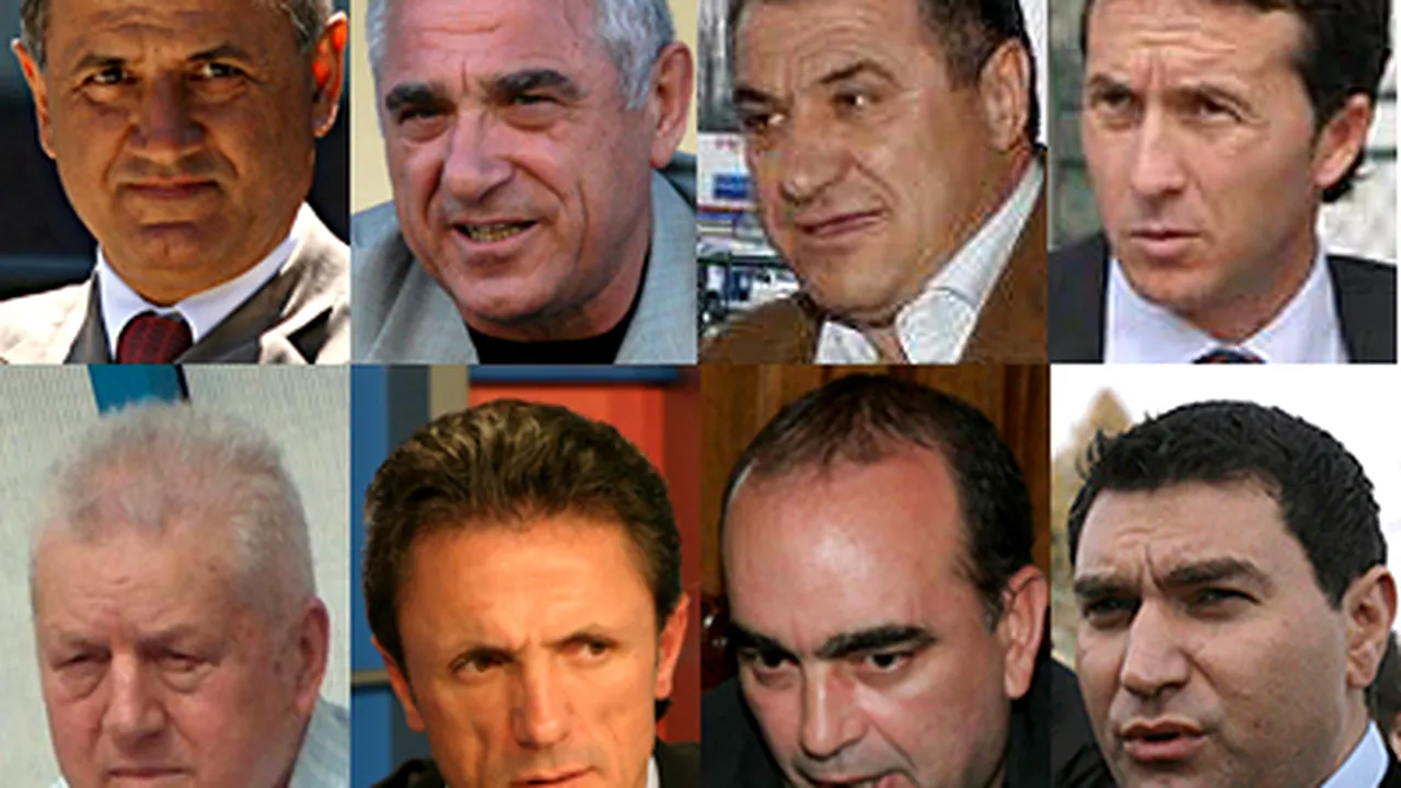 Copos, Stoica, Pădureanu, Popescu, Neţoiu, Borcea şi verii Becali, deferiţi justiţiei de DNA