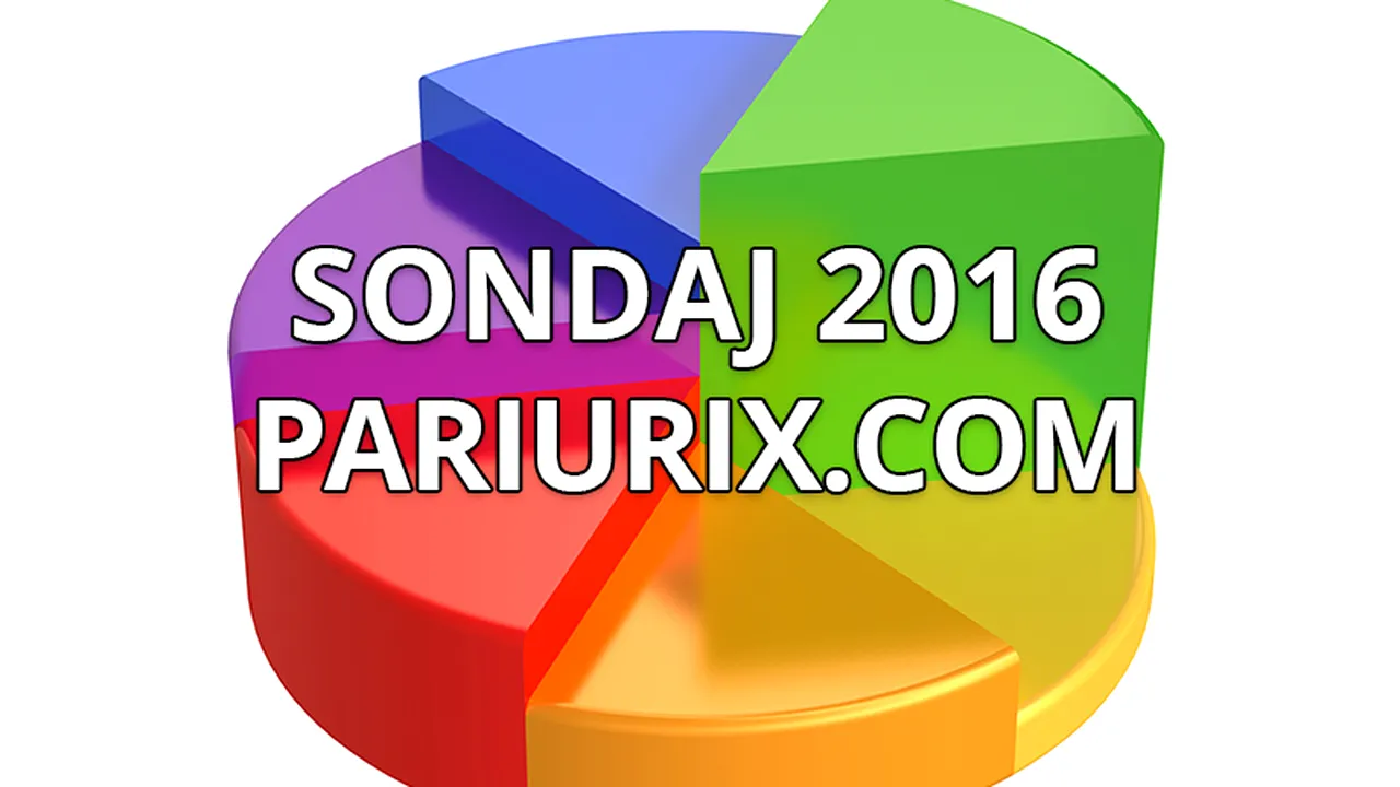 (P) PariuriX.com a publicat rezultatele sondajului care descrie cel mai bine piaţa locală de pariuri sportive