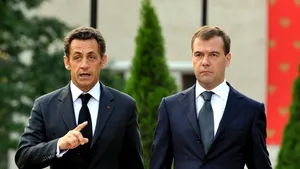 Negocieri tensionate între Sarkozy şi Medvedev