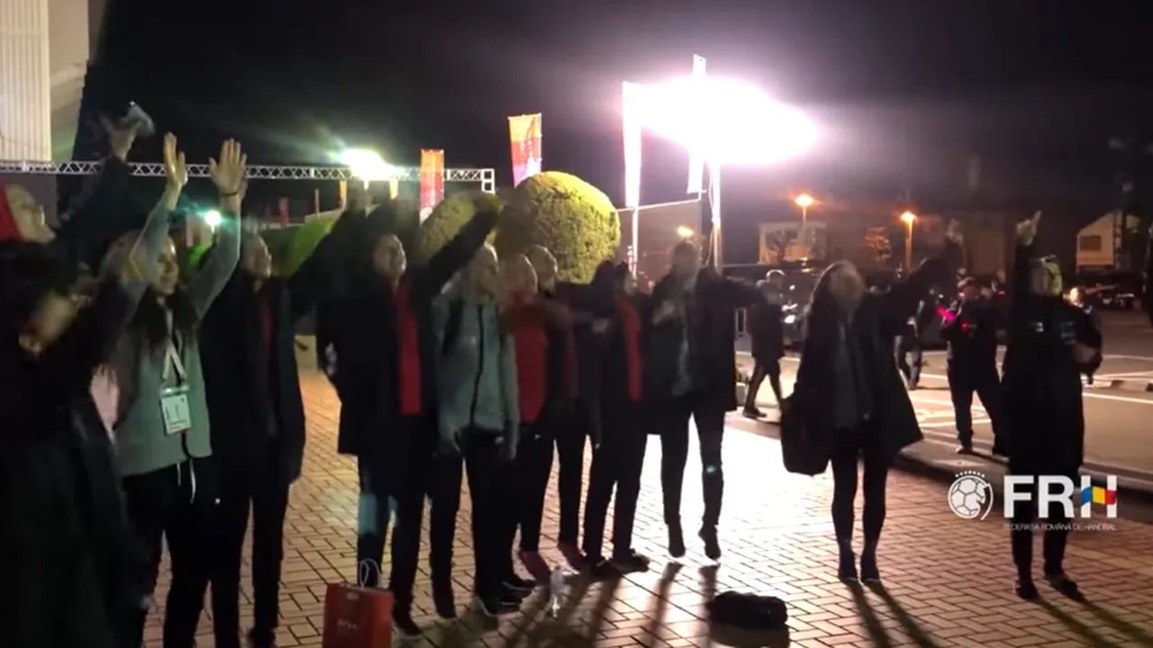 Fanii maghiari au afişat un banner controversat la meciul România-Ungaria