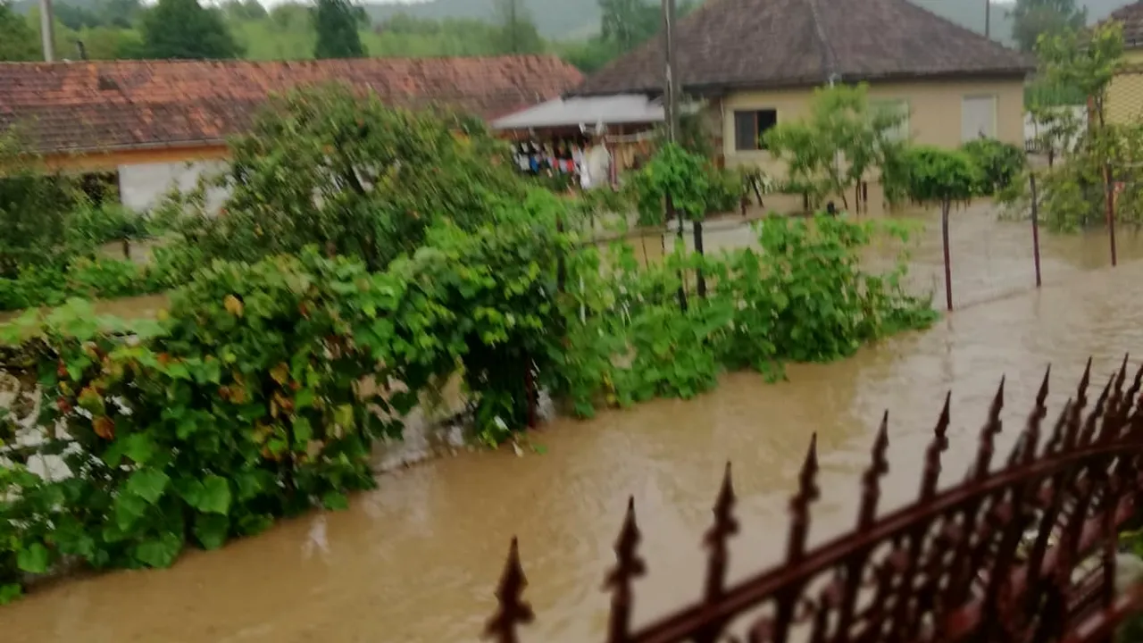 Cod portocaliu de inundaţii pe râuri mici din judeţul Bihor; cod galben pentru 3 judeţe 
