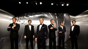 Statui din ceară pentru cei şase James Bond, la Madame Tussauds din Londra - FOTO