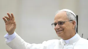 Papa Leon a preluat scaunul de episcop al Romei în Bazilica Sfântul Ioan