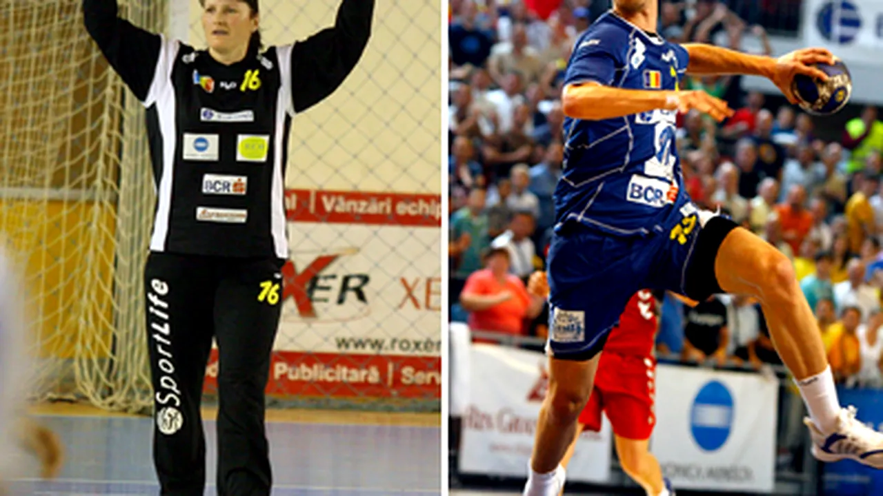 Luminiţa Huţupan-Dinu şi Valentin Ghionea, handbaliştii anului 2008