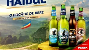 PENNY România relansează berea Haiduc: o nouă reţetă, într-un nou ambalaj