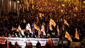 Partidul de guvernământ din Georgia a cerut interzicerea principalelor formațiuni de opoziție